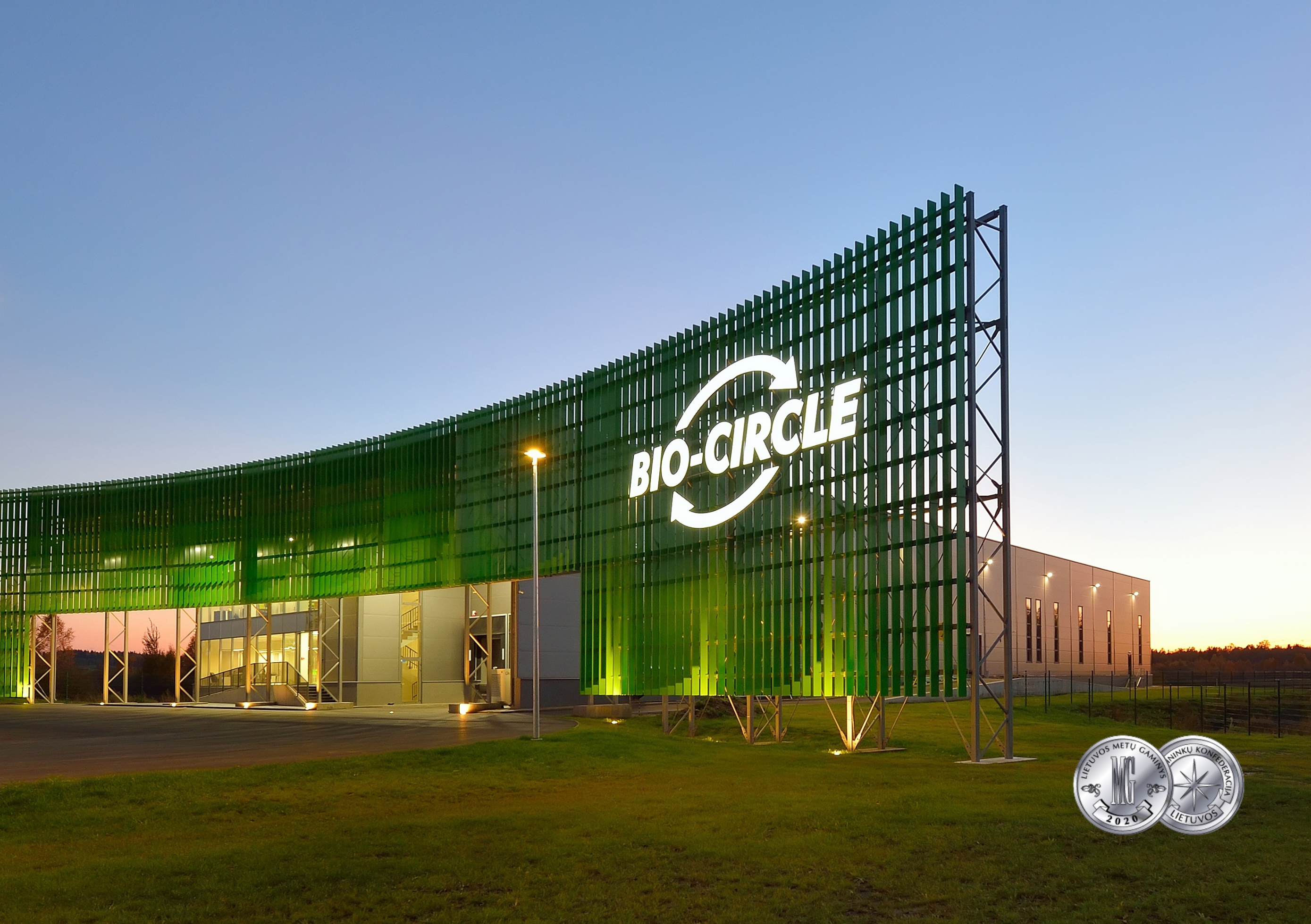 "Bio Circle" manufacturing building with administrative premises 